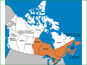 Plant distribution in Canada